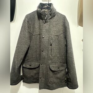 STS Ranchwear Charcoal Wool Field Jacket